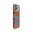Aalto | Y2K Orange Abstract Wave iPhone Case