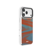 Aalto | Y2K Orange Abstract Wave iPhone Case