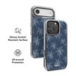 Denim Tree | Blue Patterned iPhone Case