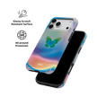 Celestial Wings | Gradient Butterfly iPhone Case