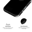 Cow Bell | Black & White Cow Print iPhone Case