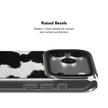 Cow Bell | Black & White Cow Print iPhone Case