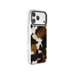 Cattle Drive | Brown & Black Cow Print iPhone Case