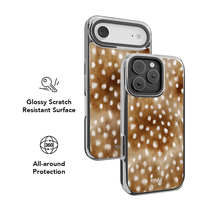 Doe Eyed Drift | Deer Print iPhone Case