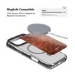 Midnight Fawn | Burnt Orange Deer Print iPhone Case