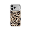 Arctic Aristocrat | Beige Cheetah Print iPhone Case