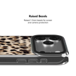 Arctic Aristocrat | Beige Cheetah Print iPhone Case