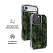 Emerald Python | Olive Green Snake Print iPhone Case