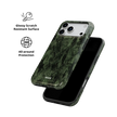 Emerald Python | Olive Green Snake Print iPhone Case