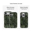 Emerald Python | Olive Green Snake Print iPhone Case