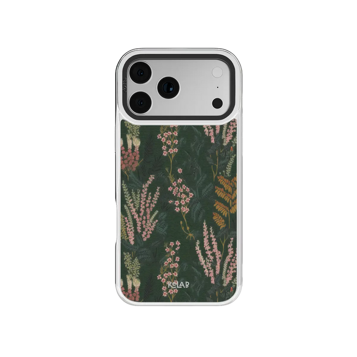 Heather & Hearth | Dark Academia Floral iPhone Case