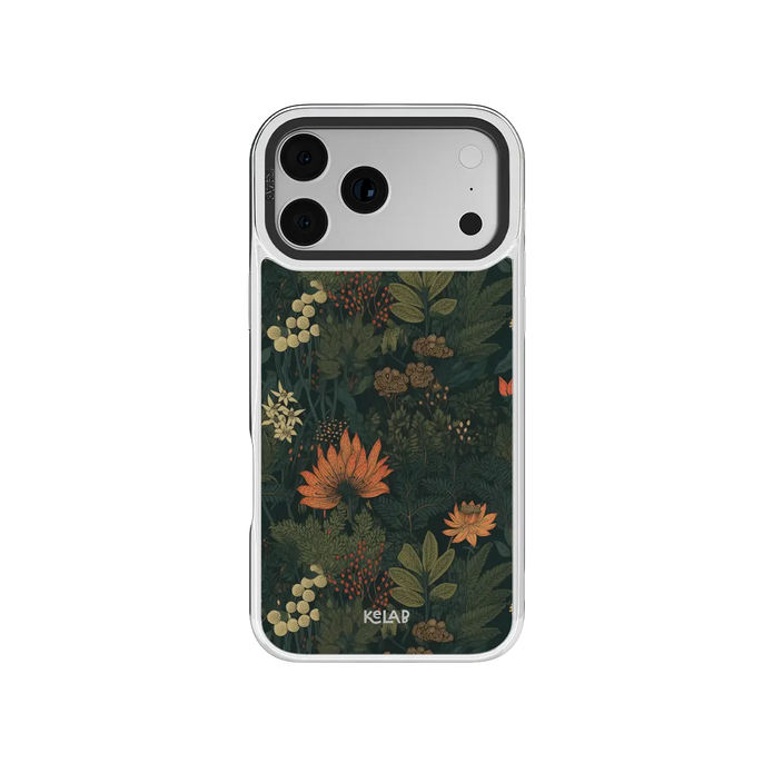 Elderberry Enchantment | Dark Academia Floral iPhone Case