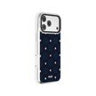 Celestial Check | Navy Checkered iPhone Case