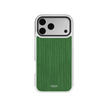 Emerald Drip | Green Stripe Pattern iPhone Case