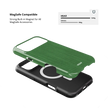 Emerald Drip | Green Stripe Pattern iPhone Case