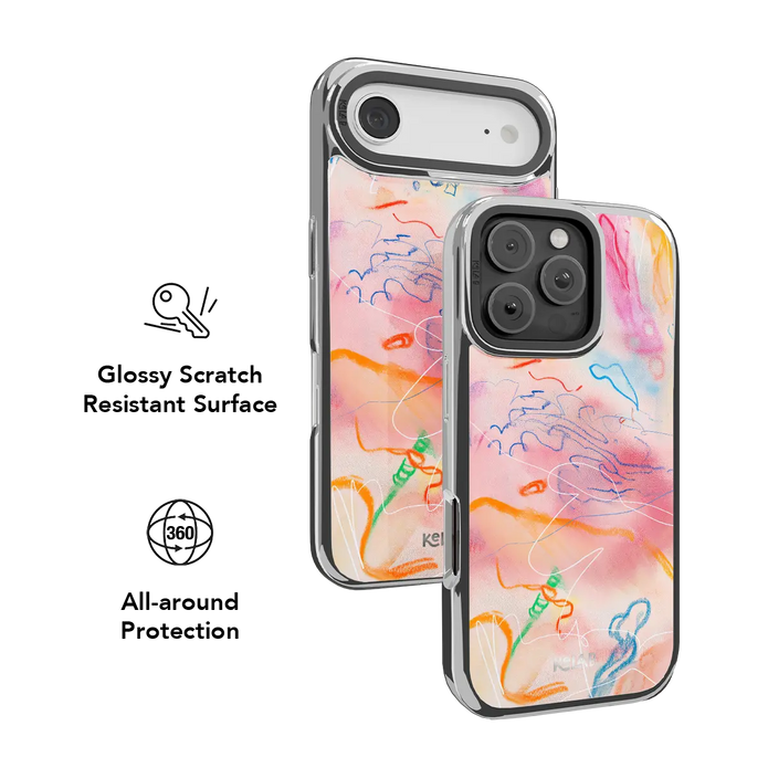 Vivid Frequency | Abstract Art iPhone Case