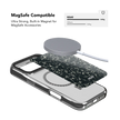 Obsidian Vein | Abstract Black Marble iPhone Case
