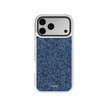 Deep Sea Static | Dark Blue Marble iPhone Case
