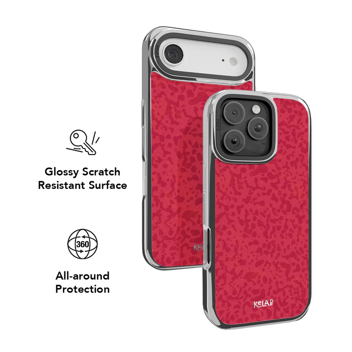 Velvet Vandal | Red Street Camo iPhone Case
