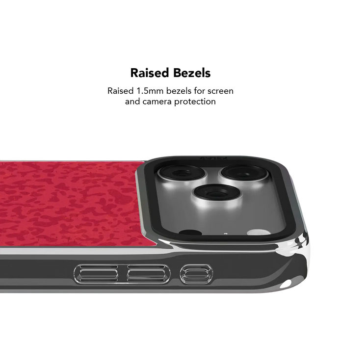 Velvet Vandal | Red Street Camo iPhone Case