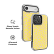 Lemon Drop | Yellow Polka Dot iPhone Case
