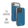Digital Grain | Blue Terrazzo Speckled iPhone Case