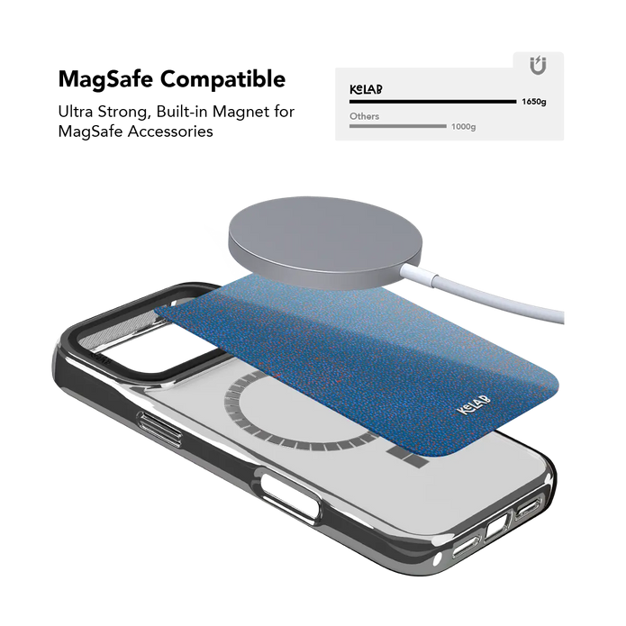 Digital Grain | Blue Terrazzo Speckled iPhone Case