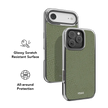 Sage Silk | Sage Green Pebbled Texture iPhone Case