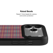 Mullberry Hue | Mauve & Teal Plaid iPhone Case