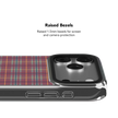 Mullberry Hue | Mauve & Teal Plaid iPhone Case