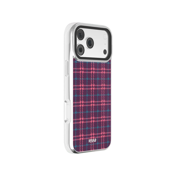 Orchid Tweed | Purple Plaid iPhone Case