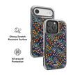Midnight Meadow | Vibrant Wildflower iPhone Case