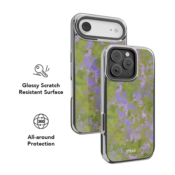 Lavender Bloom | Purple Wildflower iPhone Case