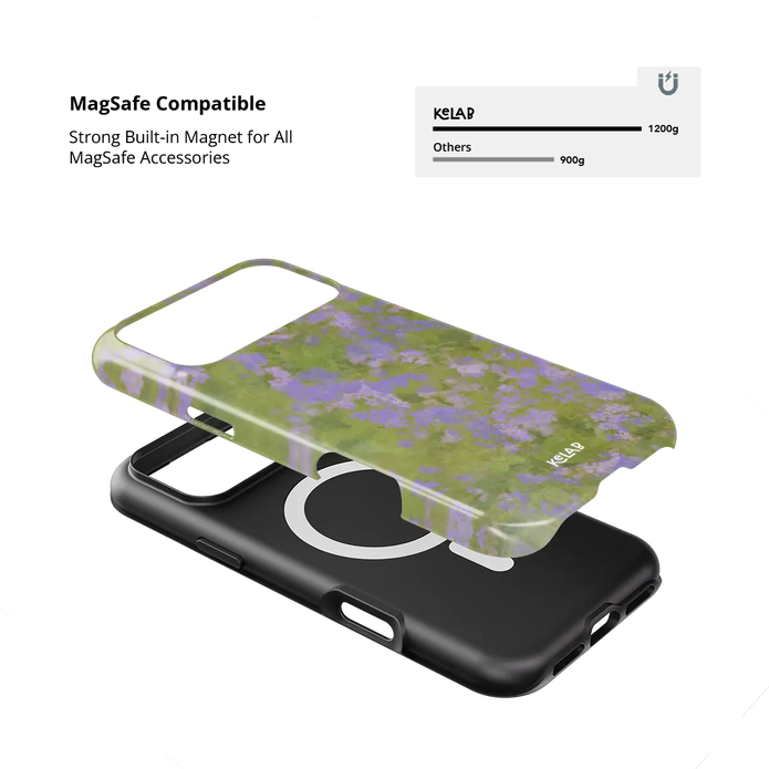Lavender Bloom | Purple Wildflower iPhone Case