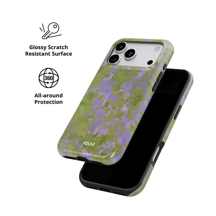 Lavender Bloom | Purple Wildflower iPhone Case