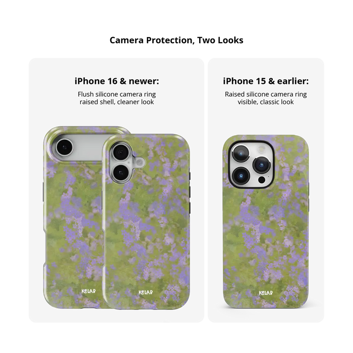 Lavender Bloom | Purple Wildflower iPhone Case