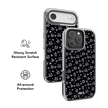 Inkwell Lily | Minimalist Black Floral iPhone Case