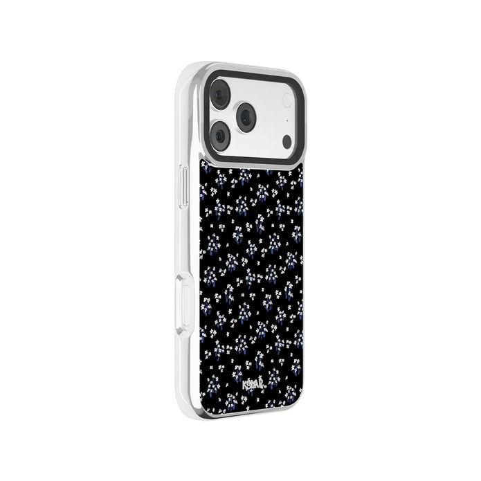 Inkwell Lily | Minimalist Black Floral iPhone Case