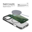 Misty Morning | Deep Green Floral iPhone Case