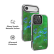 Forget Me Meadow | Vibrant Green Floral iPhone Case