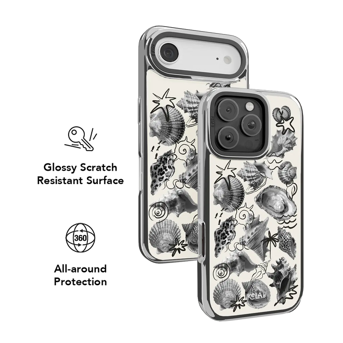 Coastal Curiosities | Seashell Sketch iPhone Case