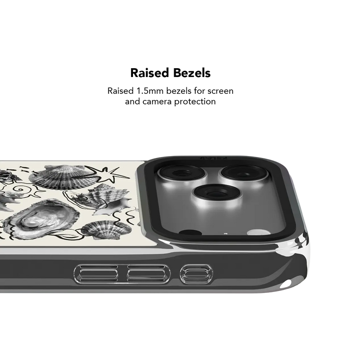 Coastal Curiosities | Seashell Sketch iPhone Case
