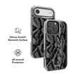 Viper Mesh | Teal Snake Print iPhone Case