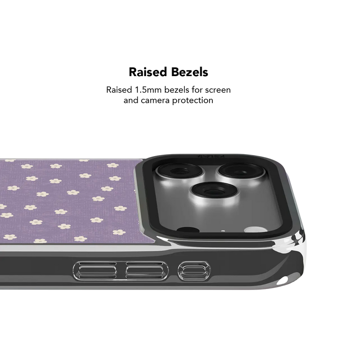 Violet Flora | Purple Daisy iPhone Case