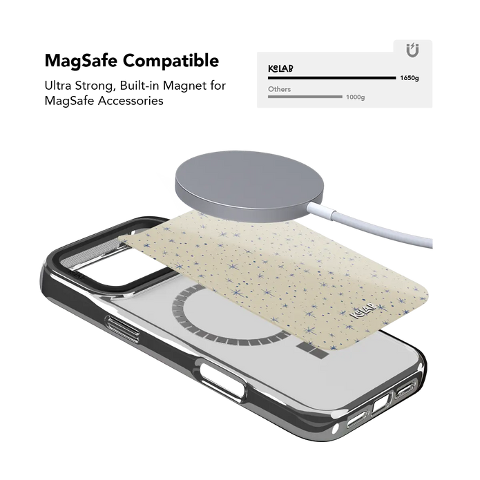 Pixel Constellation | Blue Starry iPhone Case