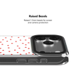 Minimalist Love | Red Heart iPhone Case