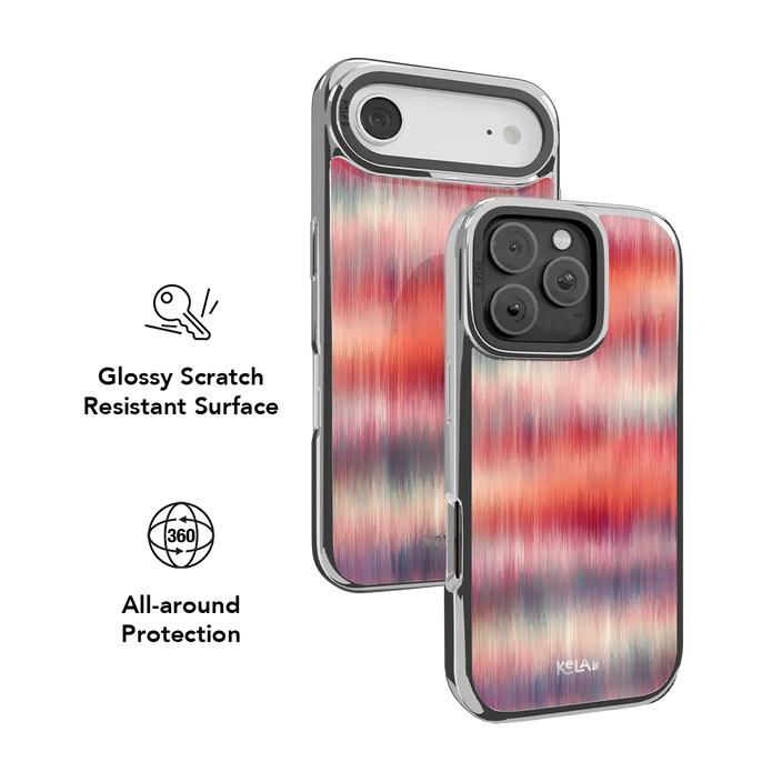 Chromatic Drift | Digital Art iPhone Case