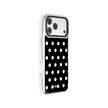 Domino Theory | Black and White Polka Dot iPhone Case