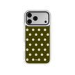 Urban Sage | Olive Polka Dot iPhone Case