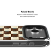 Cerulean Check | Blue & Brown Checkered iPhone Case